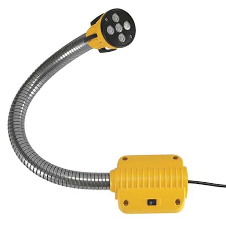 LED Dock Light,15W,32In,SS Arm,277V