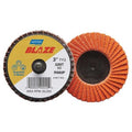 Flap Disc, MD, Grit 80, TY 3, 3in, Blaze