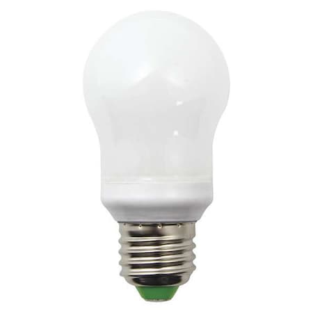 2 W, Compact LED Bulb, White, S14, 2700K Temp. Frosted, Non-Dimmable