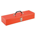 Socket Set Box, Steel, Red, 19 in W x 7-3/4 in D x 1-5/8 in H