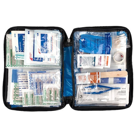First Aid Kit and Housing, Fabric 130 Components, 50 People Served