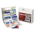 First Aid Kit and Housing, Plastic 70 Components, 10 People Served