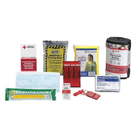 First Aid kit, Plastic 26 Components, 5 People Served