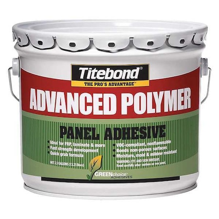 Wood Glue, GREENchoice Advanced Polymer Series, Tan, 3.5 gal, Pail