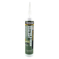 Gutter and Seam Sealant, 10.3 oz, Cartridge, Whites, Hybrid Base
