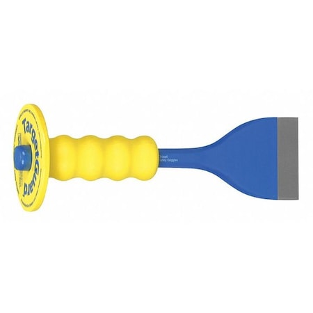 Guarded Floor Chisel, 2-1/2" Tip x 10" L