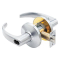 Door Lever Lockset, 4-7/8" Strike Dim