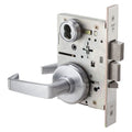 Mortise Lockset, Lever, 40H Ser., 40H Rose, Store, Elec.