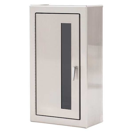 Fire Extinguisher Cabinet, Surface Mount, 20 1/2 in Height, 5 lb