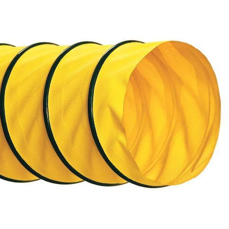 Ducting Hose, 6" ID x 25 ft. L, Neoprene