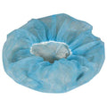 Bouffant Cap, Polypropylene, 28 in Dia., Blue, XL, 1000 PK