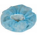 Bouffant Cap, Polypropylene, 18 in Dia., Blue, S, 1000 PK