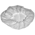Hairnet, Polyester, 18 in Dia., White, S, 1000 PK
