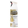 Spray Paint, White, Flat, Solvent, 12 oz