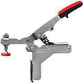 Horiz Toggle Clamp, AngleBase, 450lb, 3/4in