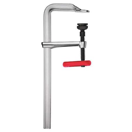 36 in Bar Clamp, Plastic, Steel Handle and 5 1/2 in Throat Depth