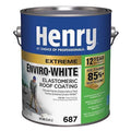 Elastomeric Roof Coating, 1 gal, Pail, White