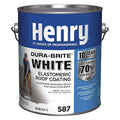 Elastomeric Roof Coating, 1 gal, Pail, White