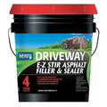 5 gal. Asphalt Filler and Sealer, Flat Finish, Black Brown, 250 to 500 sq ft Coverage
