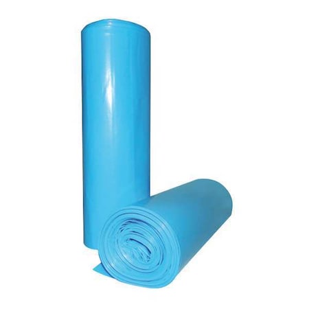 35 gal Trash Bags, 30 in x 45 in, Extra Heavy-Duty, 19 micron, Blue