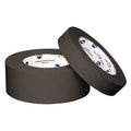 Masking Tape, 1.89"" W x 54.8"" L, 5.7 mil Thick, Black, Natural Rubber/Resin Adhesive, 24 PK