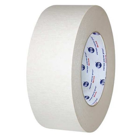 Double-Coated Tape, 0.71"" W x 32.9"" L, 7.0 mil Thick, Natural, Rubber Adhesive