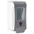 Foam Soap Dispensr, Push-Style, 2000mL, White/Gray