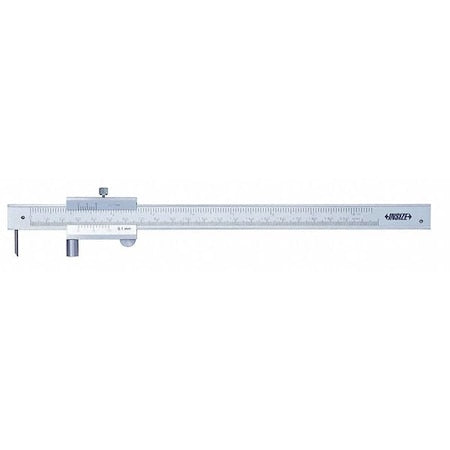 Scriber Caliper, 0 to 8" Range, 0.69"Jaw D