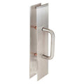 DOOR PULL PLATE 4X16" W/ 8" CTC PULL