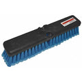 3 in W Wash Brush, 14 in L Handle, 14 in L Brush, Blue, Plastic, 14 in L Overall