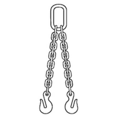 Chain Sling, 5 ft. L, DOG Sling Type