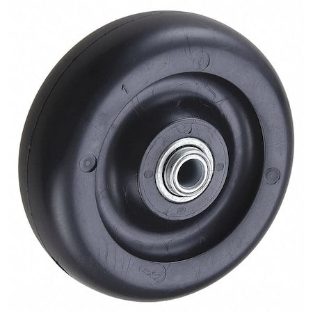Caster Wheel, 300 lb. Load Rating, Black