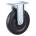 Plate Caster, 200 lb. Load Rating, Rigid