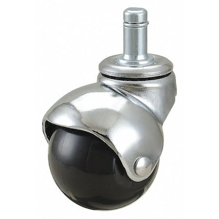 Stem Caster, 2"dia, Polyolefin, 70lb