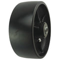Caster Wheel, 6"dia, 2, 000 lb, Black