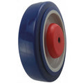 Caster Wheel, 350 lb., 5/16" Bore Dia., Core Color: Gray