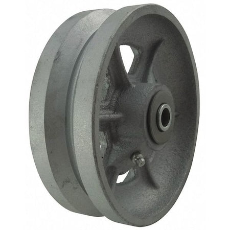 Caster Whl, 1000 lb., 1/2", 3/4" Bore Dia.