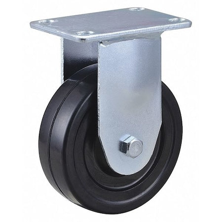 NSF-Listed Plate Caster, 165 lb. Load Rating, Rigid