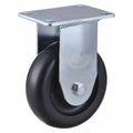 NSF-Listed Plate Caster, 275 lb. Load Rating, Rigid