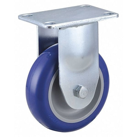 NSF-Listed Plate Caster, 275 lb. Load Rating, Rigid