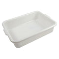 Stack & Nest Storage Tote, 5 gal, 20-1/4 in L x 15-1/4 in W x 5 in H, Natural, Polypropylene