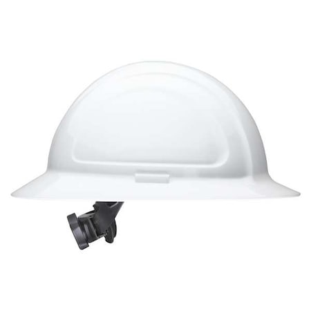 Hard Hat, N20, Polyethylene, 4 Point Ratchet, Type 1, Class E, White