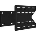 DVD Side Mount, Black, 8" Overall H