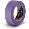 Painter's Tape, 24 mm W x 60 yd L, 7.3 mil Thick, Purple, Rubber Adhesive, 36 PK