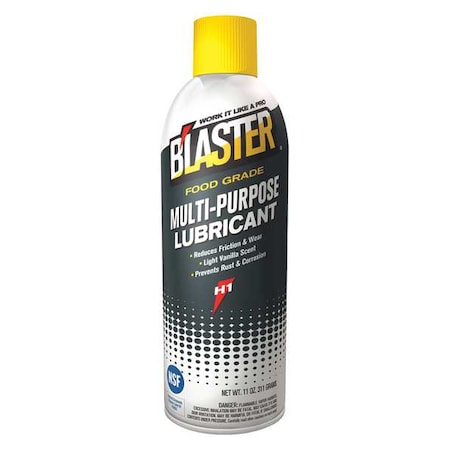 Multipurpose Lubricant, 11 oz, Aerosol Can, Petroleum Distillates, Colorless