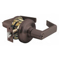 Door Lever Lockset, Oil Rubbed Bronze