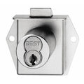 Latchbolt Cabinet Lock,Satin Chrome