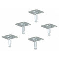 Caster Mount, 7/32" Mount, Bolt Dia