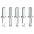 Caster Mount, Threaded Stem, 1" L Stem