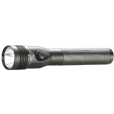 Black Rechargeable Tactical Flashlight, Handheld, NiMH 3.6V, 800lm